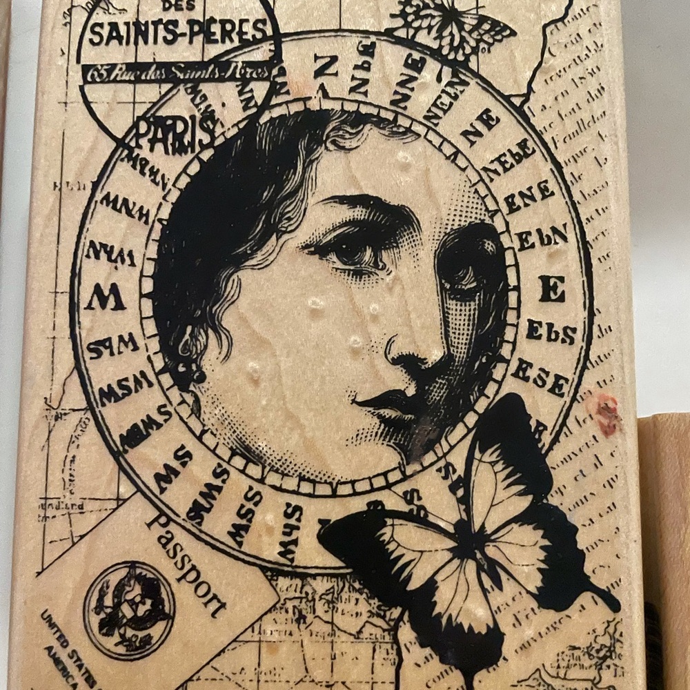 Stamp pad collection.Help me downsize. These are beautiful art. need a good home